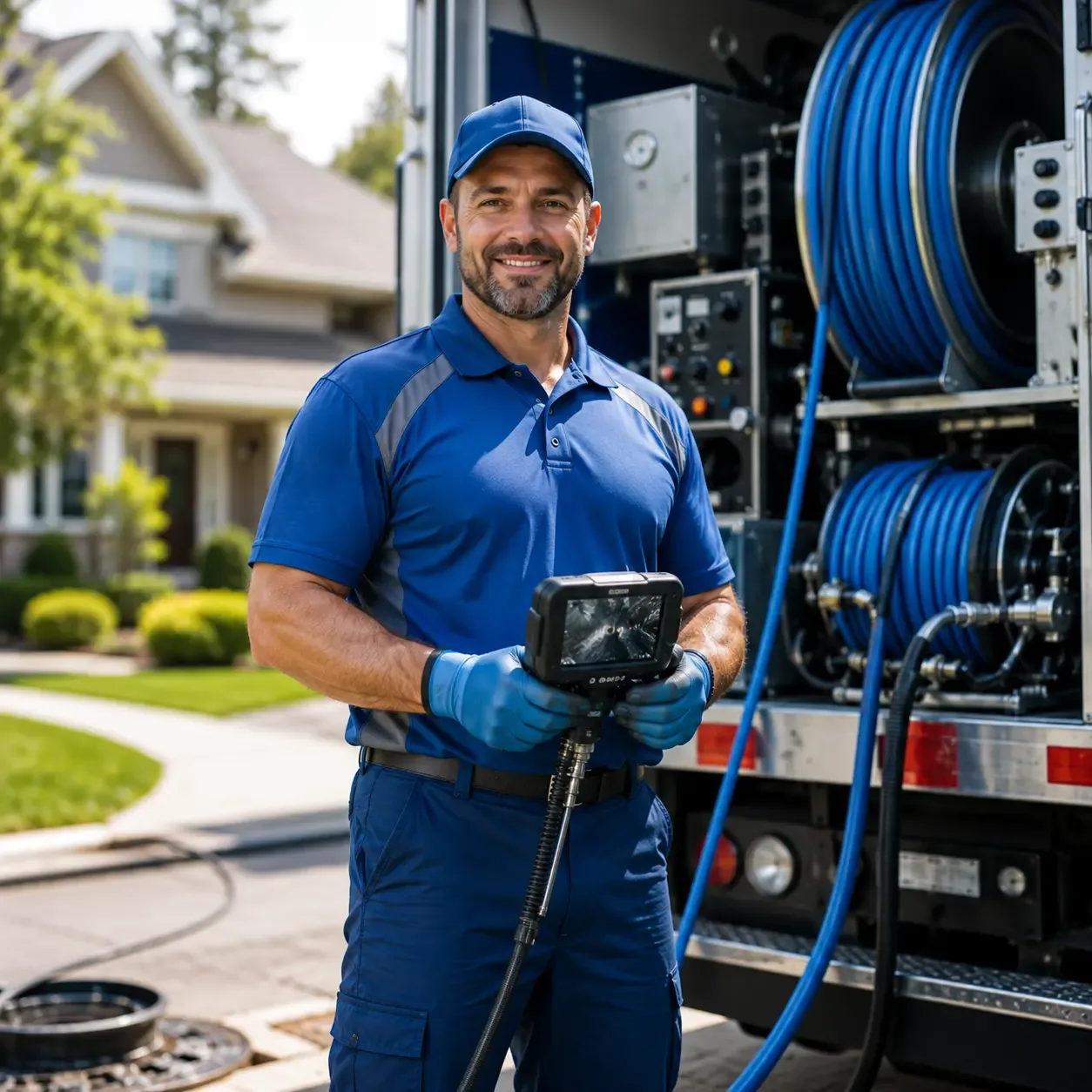 Local outdoor drain cleaning specialists in Buda, TX